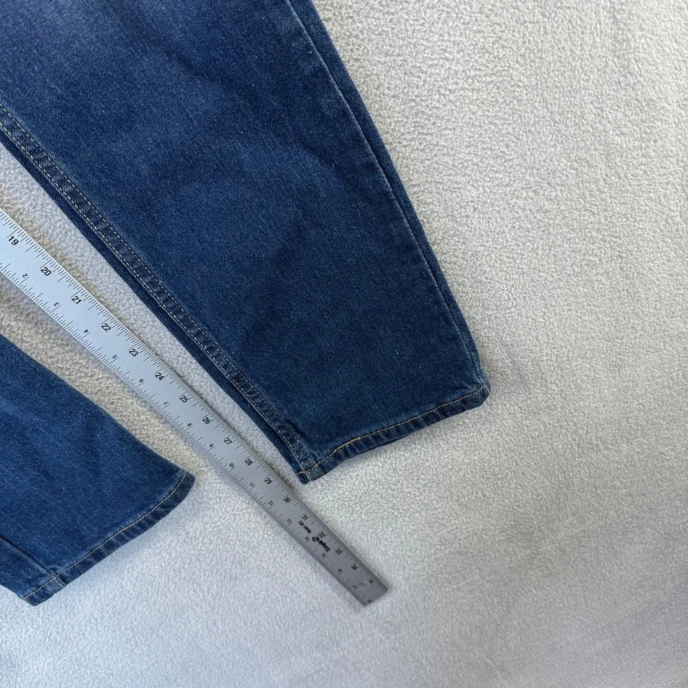 Levi's Jeans Mens 30x30 Blue Distressed 511 Slim Dark Denim Cotton Lyocell NEW